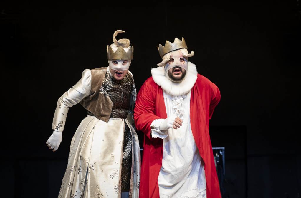 Molière et ses masques de Simon Falguières - Théâtre du train bleu
